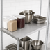 Thumbnail image #3 for Eagle Group 30 Inch x 21 Inch Solid Stainless Steel Shelf with Marine Edge, 600 lb Capacity