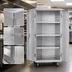 Thumbnail image #3 for New Age 99551 Mobile Aluminum Security Cage with 3 Adjustable Shelves