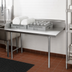 Thumbnail image #3 for Eagle Group Straight Clean Dishtable, 60 x 30 Inches, Right-to-Left, 16-Gauge 304 Stainless Steel