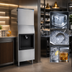 Thumbnail image #3 for Atosa Hotel Ice Machine and Dispenser with 160 lb Bin, 350 lb Daily Full Cube Production