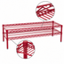 Thumbnail image #3 for Eagle Group QuadTruss 2-Tier Front Case Merchandise Wire Shelving Unit, 42 x 14 x 14 Inches, Red Epoxy