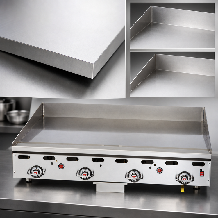 Product image #4 for Vulcan 948RX Heavy Duty Countertop Gas Griddle, 48-Inch x 24-Inch Cooking Surface