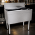 Thumbnail image #3 for Glastender 30-Inch Underbar Combo Ice Bin/Cocktail Unit with Right Bottle Well