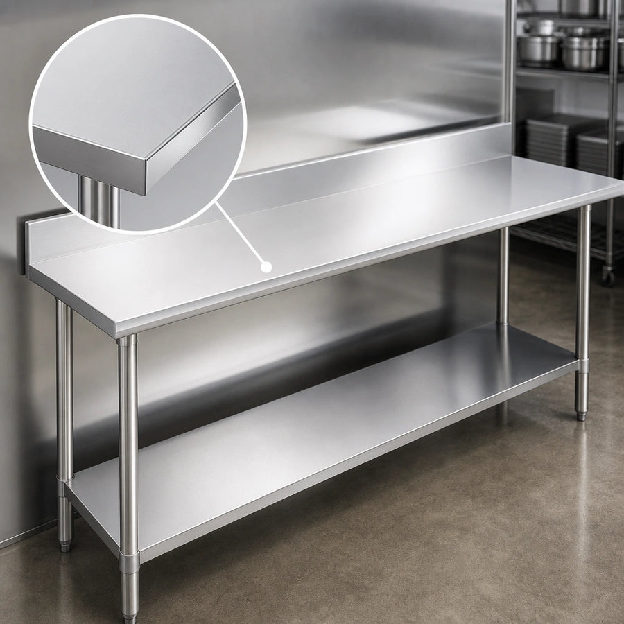 14-Gauge 300 Series Stainless Steel Top