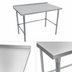 Thumbnail image #3 for John Boos Stallion 30 x 24 Inch Stainless Steel Work Table with 1-1/2 Inch Rear Up-Turn