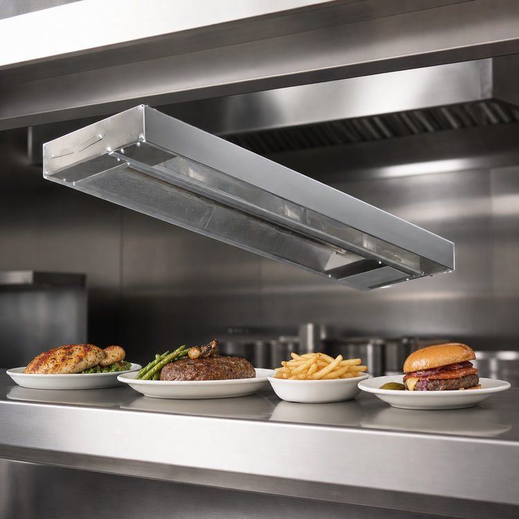 Product image #3 for Eagle RedHots 42-Inch Single Unlighted Strip Heat Lamp with Remote, 208V, 675W