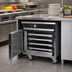 Thumbnail image #3 for FWE Handy Line HLC-1826-4-UC Mobile Undercounter Heated Holding Cabinet, 4 Full-Size / 8 Half-Size Pan Capacity