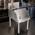 Thumbnail image #4 for Top Shelf TSF Series 18-Inch Freestanding Underbar Blender Station with Sink and Glass Rinser