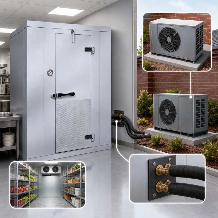 Pre-Charged Remote Refrigeration