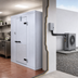 Thumbnail image #3 for Kold-Front Indoor Walk-In Freezer with Floor and Remote Refrigeration, Nominal 10' x 6' x 7' 6.25