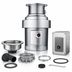 Thumbnail image #3 for InSinkErator SS-200 Complete Stainless Steel Food Waste Disposer Package with 12-Inch Bowl, 2 HP, and CC-202 Control Center