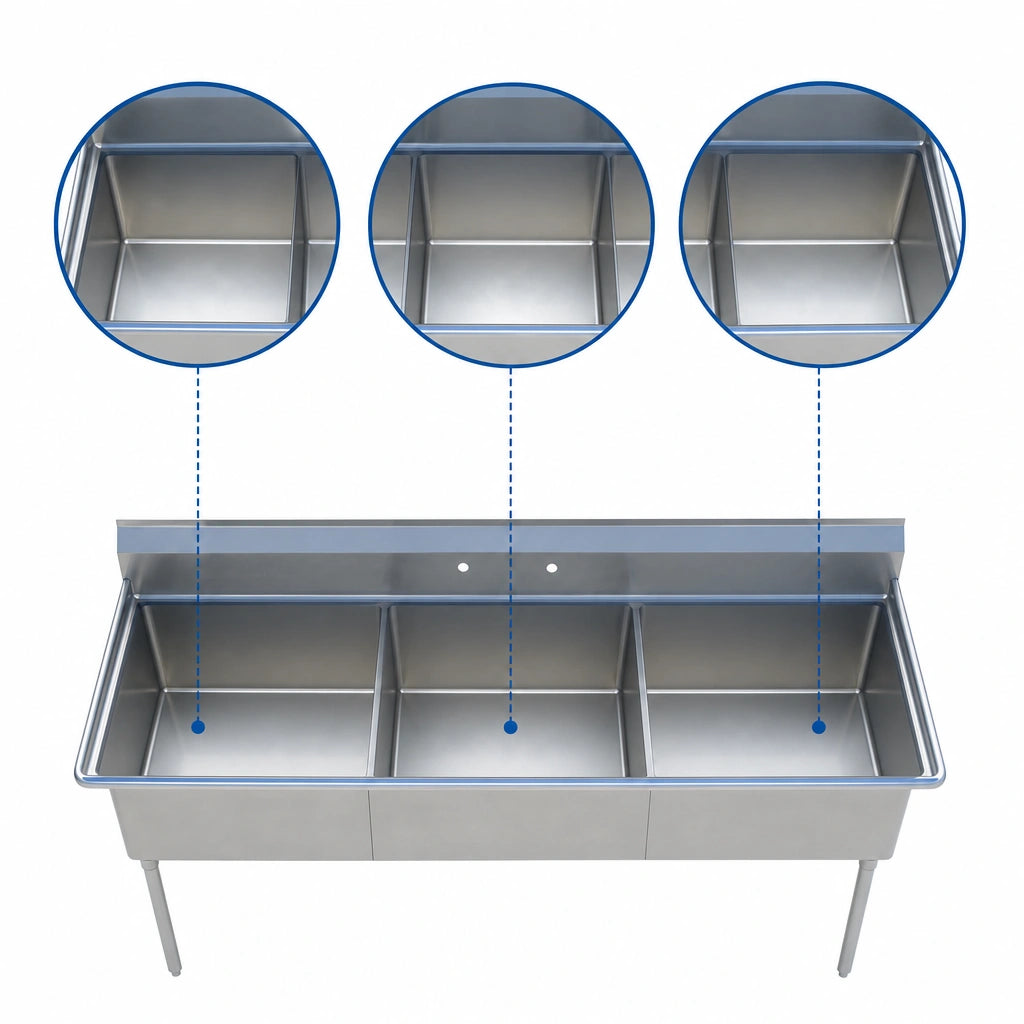 Three-Compartment Layout