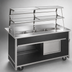 Thumbnail image #3 for Atlas Metal BLC-3-RM 3-Pan Mobile Refrigerated Cold Food Serving Counter