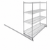 Thumbnail image #3 for Eagle Group Floor-Trak Single-Deep 9-Foot Floor Track Kit for Wire Shelving