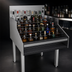 Thumbnail image #3 for Glastender Free-Standing 5-Step Stainless Steel Underbar Liquor Steps, 24 Inch W x 29 Inch D