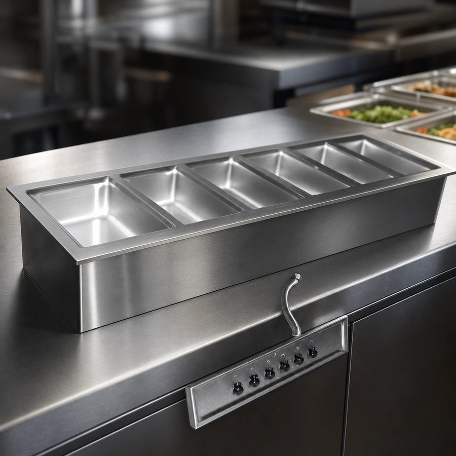 Heavy Gauge Stainless Steel Top