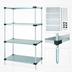 Thumbnail image #3 for Quantum Solid Shelving Starter Kit, 30 x 18 x 54 Inches, Stationary