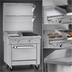 Thumbnail image #3 for Southbend Platinum 32-Inch Gas Heavy Duty Range with 16-Inch Griddle, 16-Inch Charbroiler, and Convection Oven
