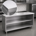 Thumbnail image #3 for Spec-Master 96-Inch Wide Plate Cabinet with 4 Hinged Doors and Stainless Steel Top