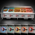 Thumbnail image #3 for Omcan 60-Inch Countertop Natural Gas Commercial Griddle with 5 Burners