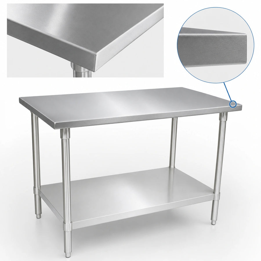 14-Gauge Stainless Steel Top