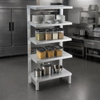 Thumbnail image #3 for Channel Manufacturing SC2042 Solid Aluminum Cantilever Shelf, 42W x 20D, 700 lb. Capacity
