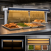 Thumbnail image #3 for Hatco Glo-Ray Designer Dual Strip Heater with Lights, 45-1/2-Inch Wide, Aluminum, 1.53 kW