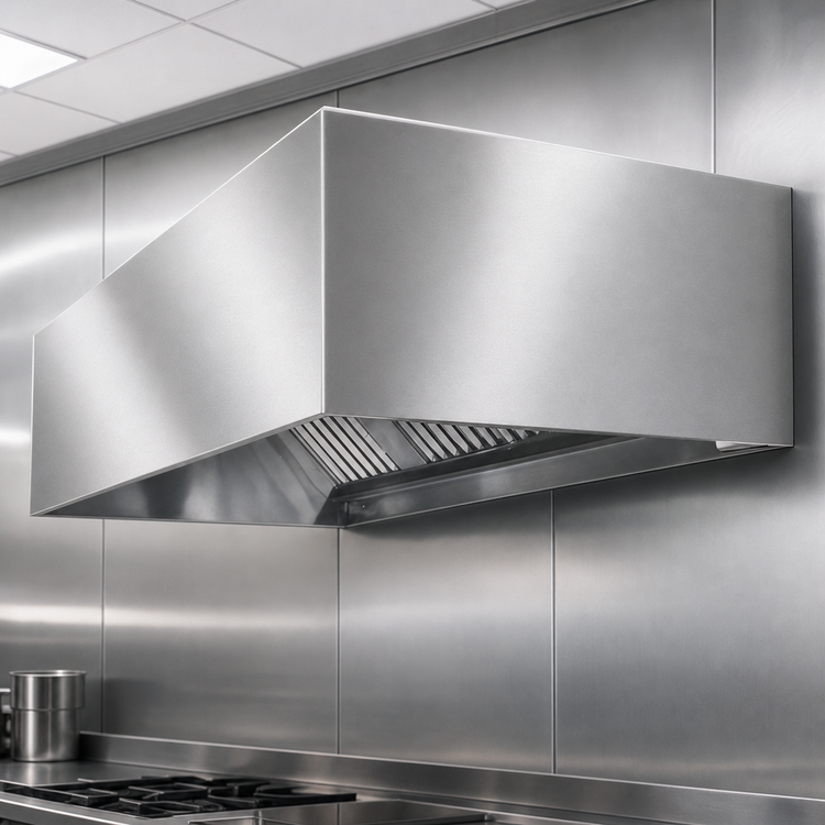 Product image #3 for Eagle Group SpecAir HEB96-84 84" Non-Compensating Wall Type Exhaust-Only Hood