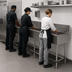 Thumbnail image #3 for Advance Tabco 40-Inch Freestanding Multiwash Hand Sink with 16-Gauge 304 Stainless Steel and 2 Faucet Hole Sets