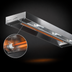 Thumbnail image #3 for RedHots 36-Inch Single Rod-Type Unlighted Strip Heat Lamp, 208V