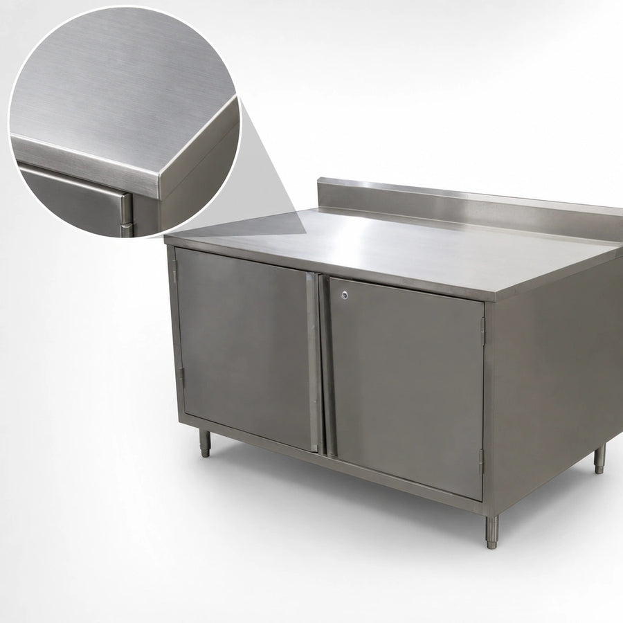 14-Gauge 304 Stainless Steel Top