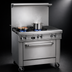 Thumbnail image #3 for Southbend Ultimate 36-Inch Gas Restaurant Range with 2 Star/Sauté Burners, 24-Inch Charbroiler, and Convection Oven