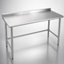 Thumbnail image #3 for Eagle Spec-Master 84-Inch x 30-Inch Stainless Steel Work Table with Rear Upturn and Tubular Base