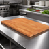 Thumbnail image #3 for Boos Block American Cherry Edge Grain Kitchen Countertop, 84 x 32 x 1-1/2 Inch, Varnique Finish