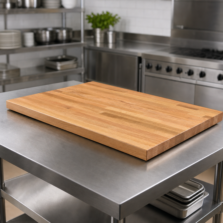 Product image #3 for John Boos Appalachian Red Oak Island Countertop, 60" x 32" x 1-1/2" Thick, Varnique Finish