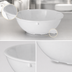 Thumbnail image #4 for Dallas Ware 14 oz. White Melamine Nappie Bowl