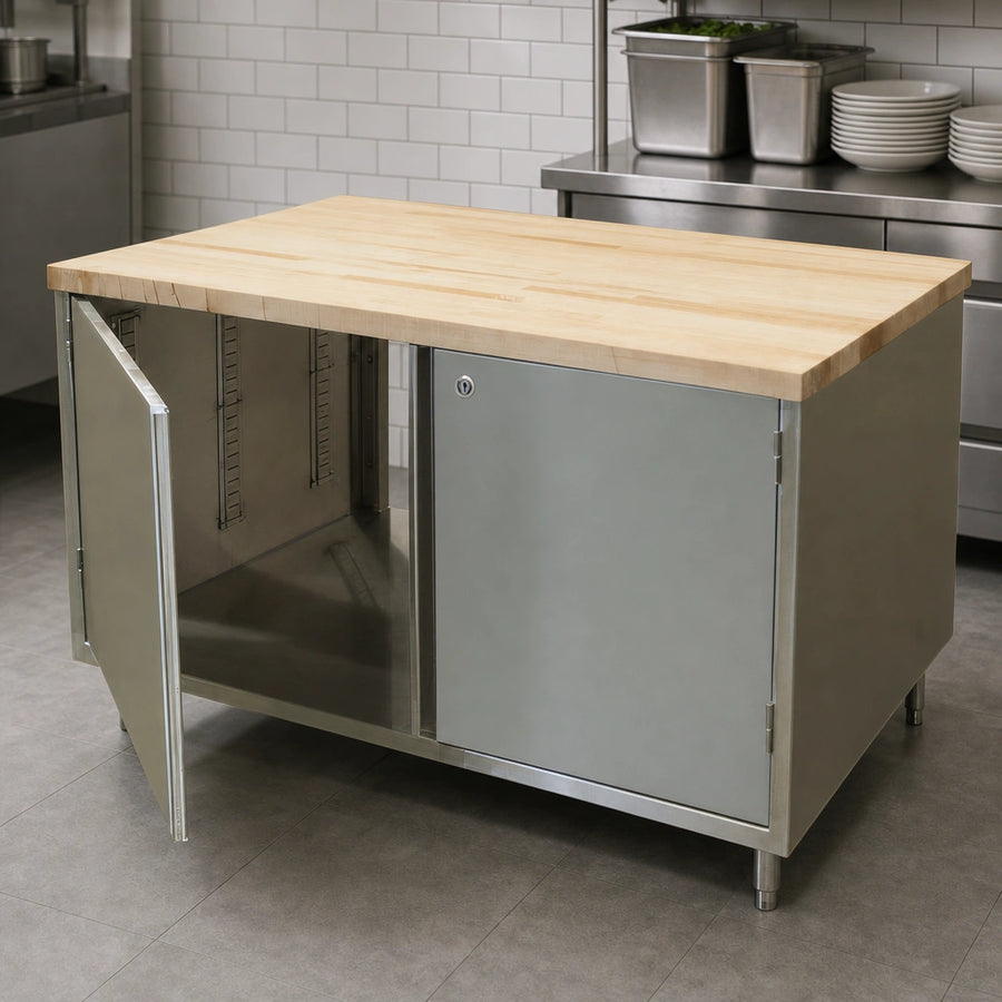 No Backsplash Work Surface