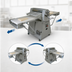Thumbnail image #4 for BakeMax BMFRS02 Floor Model Reversible Dough Sheeter with 20.5 x 79 Inch Belt