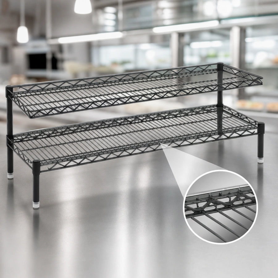 Patented QuadTruss Bottom Shelf