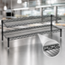 Thumbnail image #3 for Eagle Group QuadTruss Front Case Merchandise 2-Tier Cantilevered Wire Shelving Unit, 30 x 14 x 14 Inches, Gray Epoxy