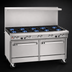 Thumbnail image #3 for Southbend Ultimate 60-Inch Commercial Gas Restaurant Range with 9 Open Burners and 2 Cabinets