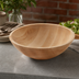 Thumbnail image #3 for American Metalcraft Lyselle Collection Maple Wood Bowl, 134 oz., 13 Inch