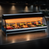 Thumbnail image #3 for Alto-Shaam Halo Heat 72-Inch Countertop Full-Service Heated Display Case with 5 Pan Sections