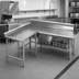 Thumbnail image #3 for Eagle Group Spec-Master 120-Inch x 60-Inch Island Clean Dishtable, 14/304 Stainless Steel