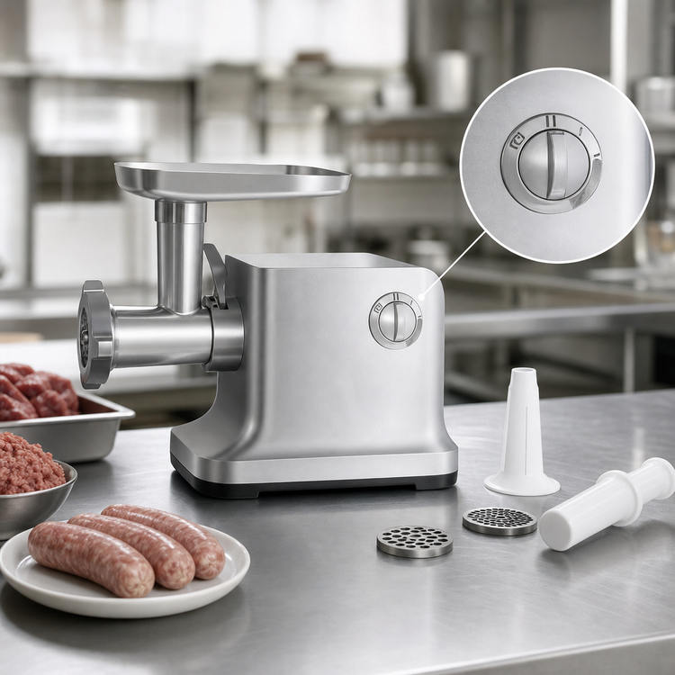 Product image #3 for Weston Countertop Electric Two-Speed Meat Grinder & Sausage Stuffer with #12 Hub, 1 HP