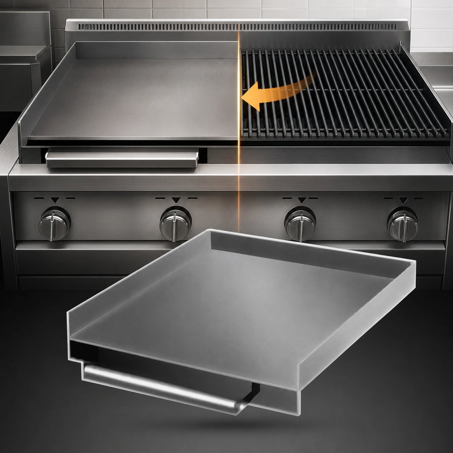Charbroiler-to-Griddle Conversion