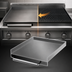 Thumbnail image #3 for Magikitch'n MagiGriddle 72-Inch Charbroiler-to-Griddle Conversion Accessory, Left or Right