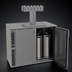 Thumbnail image #3 for Glastender C1SB44-DD One-Zone Side-Serviced Bar Profile Draft Dispensing Cooler, 44-Inch, Two-Section