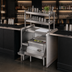 Thumbnail image #3 for Top Shelf Pass-Thru Underbar Ice Bin and Cocktail Station with Cold Plate