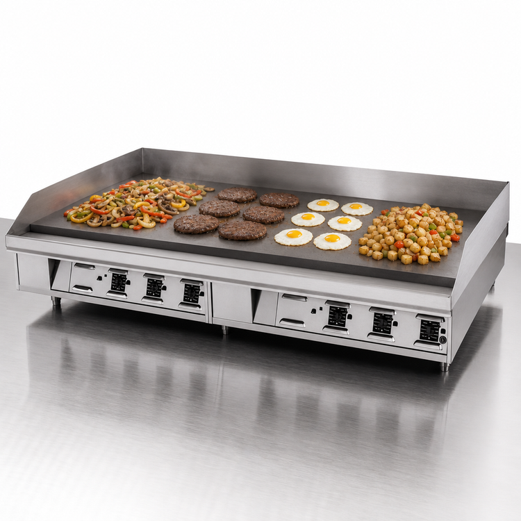 Product image #4 for Lang LG Series 60-Inch Gas Countertop Griddle with 1-Inch Smooth Steel Plate